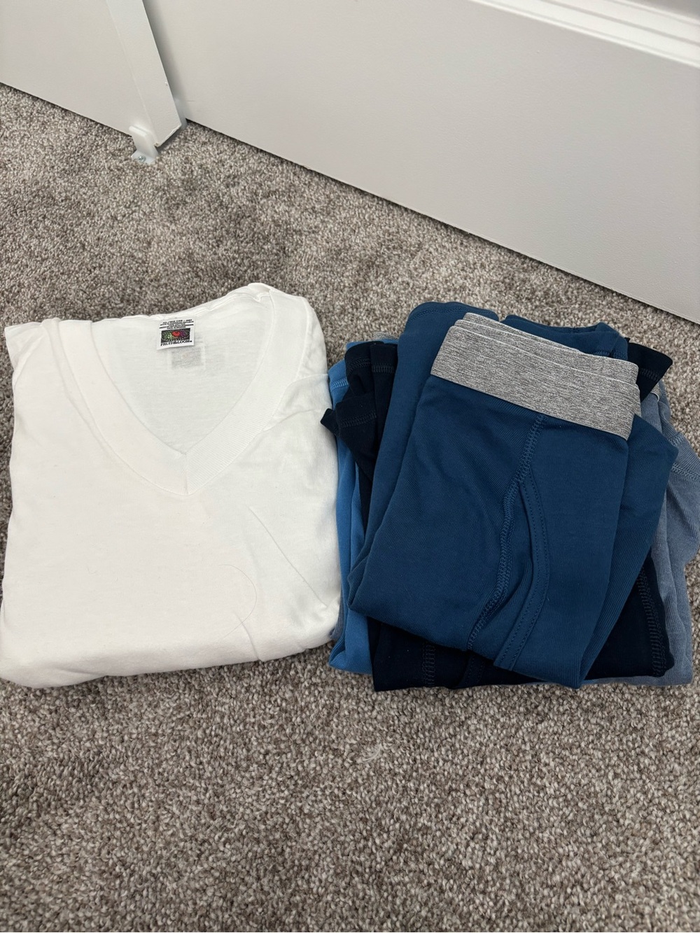 Bundle of Undershirts and Boxers